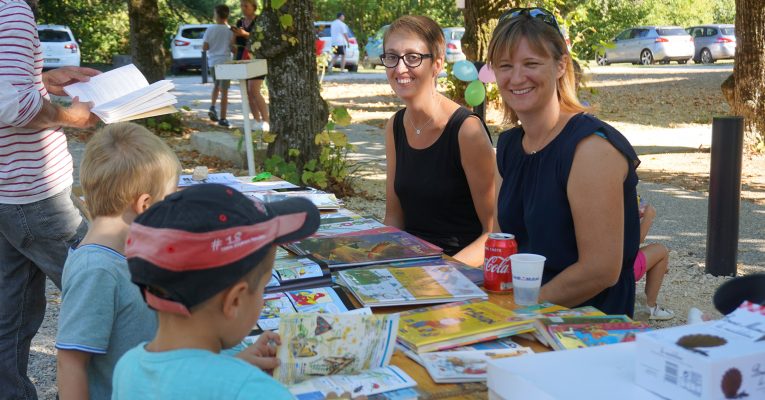 Le stand Bibliothèque