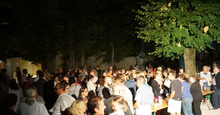 Le pot d'inauguration