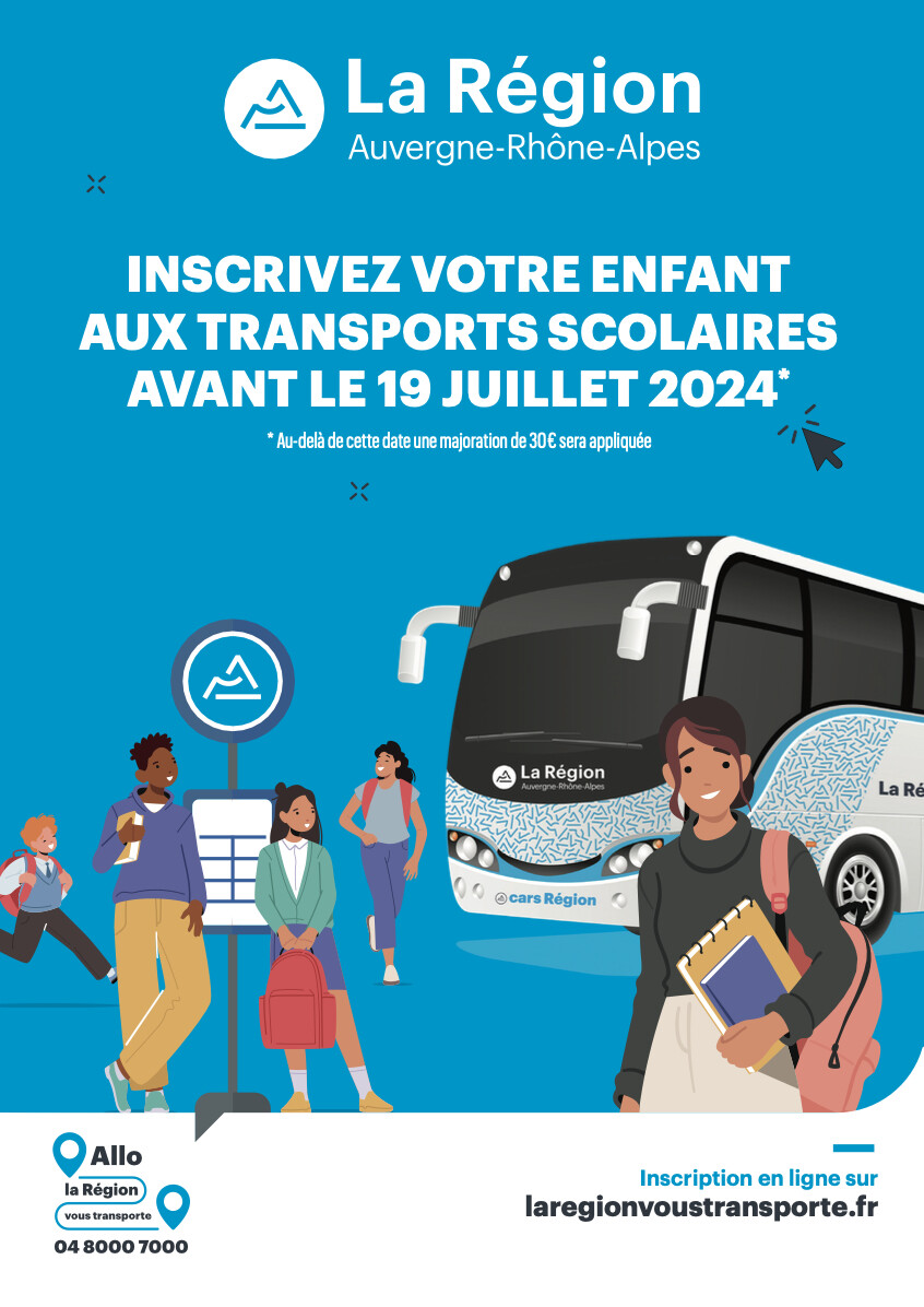 Inscription transports scolaires 🚍 🎒