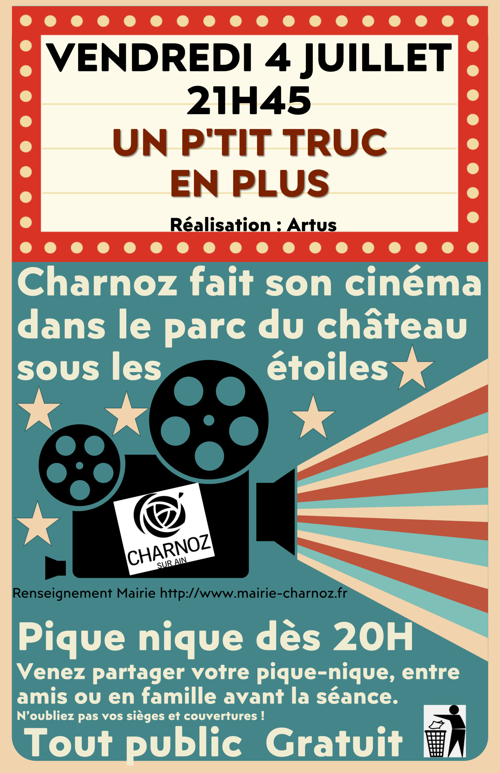 🎥 Charnoz fait son cinéma / 4 juillet 2025 🎞