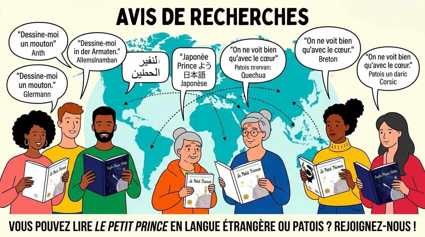 Le Petit Prince en toutes langues !